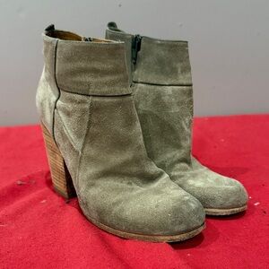 COCLICO Taupe Heeled Boots
